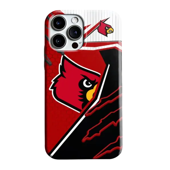 louisville cardinals armor streaks red phone case best selling