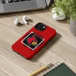 louisville-cardinals-brush-square-red-phone-case-best-selling.webp
