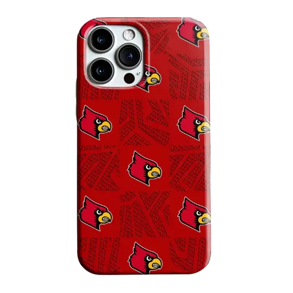 louisville cardinals chevron squares red phone case best selling