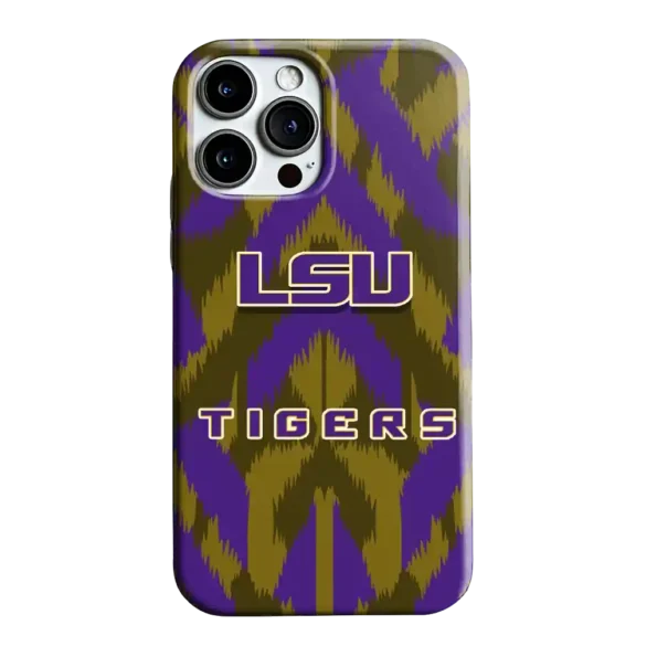 lsu tigers chevron zigzag purple phone case best selling