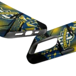 marquette-golden-eagles-jagged-flash-blue-black-phone-case-best-selling.webp