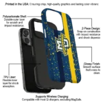 marquette-golden-eagles-textured-stripe-blue-phone-case-best-selling.webp