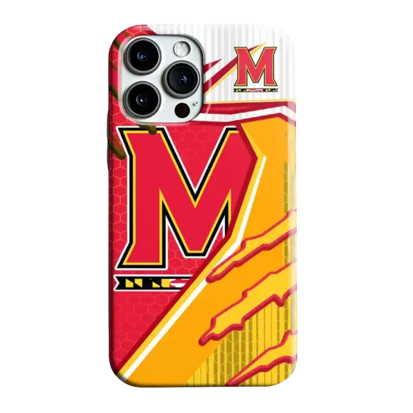 maryland terrapins armor streaks red phone case best selling