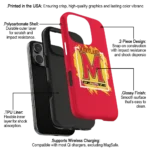 maryland-terrapins-brush-square-red-phone-case-best-selling.webp