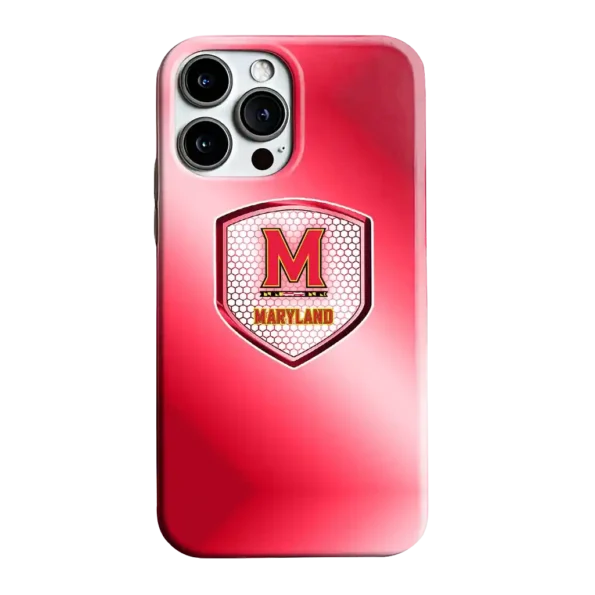 maryland terrapins shield mesh red phone case best selling