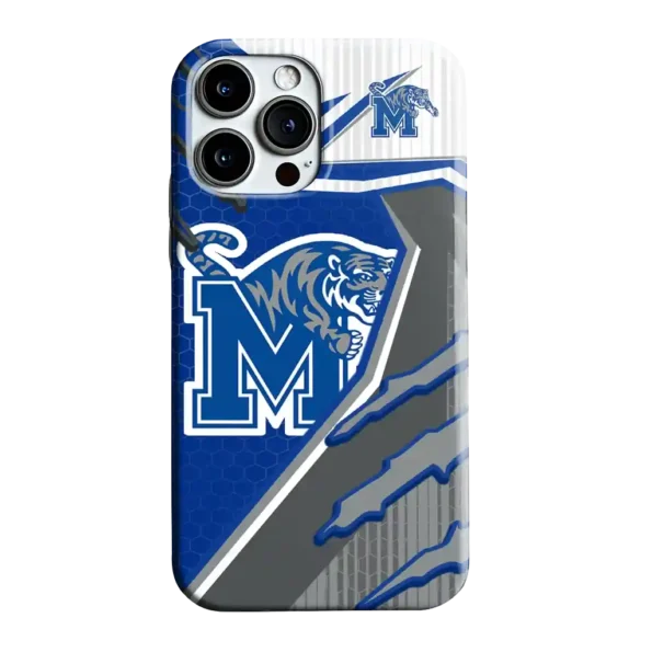 memphis tigers armor streaks blue phone case best selling