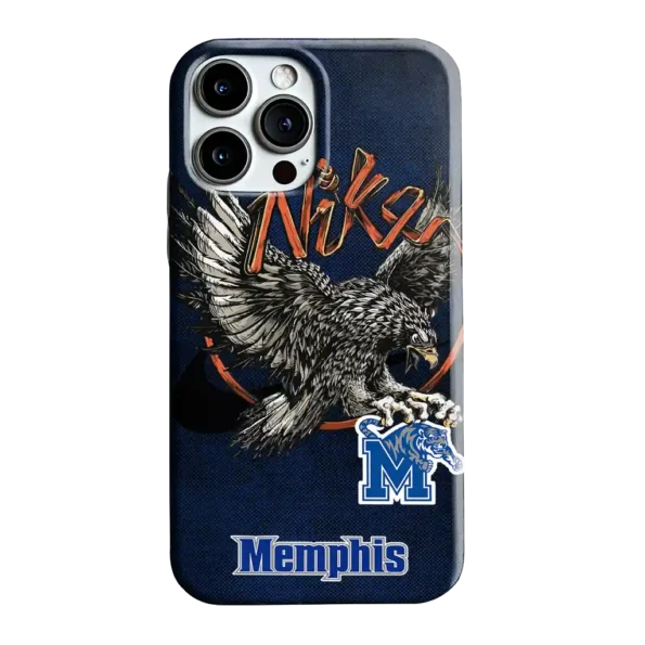 memphis tigers eagle soar blue phone case best selling