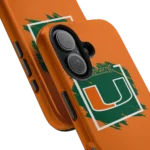 miami-hurricanes-brush-square-orange-phone-case-best-selling.webp