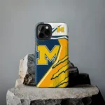 michigan-wolverines-armor-streaks-blue-phone-case-best-selling.webp
