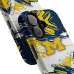 michigan-wolverines-brushstroke-clash-blue-white-phone-case-best-selling.webp