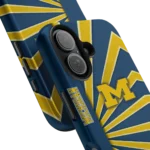 michigan-wolverines-sunburst-rays-blue-phone-case-best-selling.webp