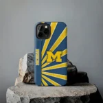 michigan-wolverines-sunburst-rays-blue-phone-case-best-selling.webp