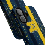 michigan-wolverines-textured-stripe-blue-phone-case-best-selling.webp