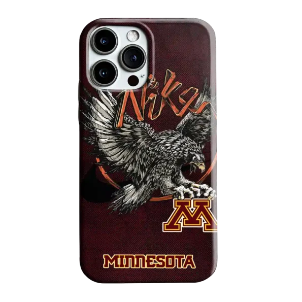 minnesota golden gophers eagle soar maroon phone case best selling