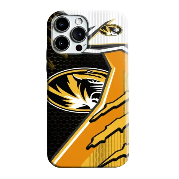 missouri tigers armor streaks black phone case best selling