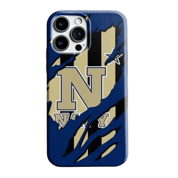 navy midshipmen claw scar blue black phone case best selling