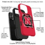 nebraska-cornhuskers-brush-square-red-phone-case-best-selling.webp