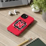 nebraska-cornhuskers-brush-square-red-phone-case-best-selling.webp