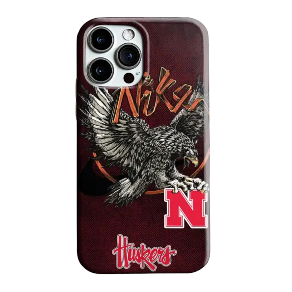 nebraska cornhuskers eagle soar red phone case best selling
