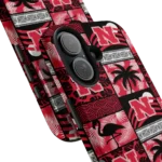 nebraska-cornhuskers-flamingo-palm-trees-red-phone-case-best-selling.webp