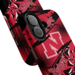 nebraska-cornhuskers-jagged-flash-red-black-phone-case-best-selling.webp