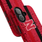 nebraska-cornhuskers-textured-stripe-red-phone-case-best-selling.webp