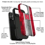 nebraska-cornhuskers-yard-markers-red-gray-phone-case-best-selling.webp