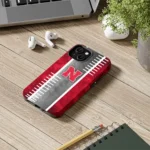 nebraska-cornhuskers-yard-markers-red-gray-phone-case-best-selling.webp