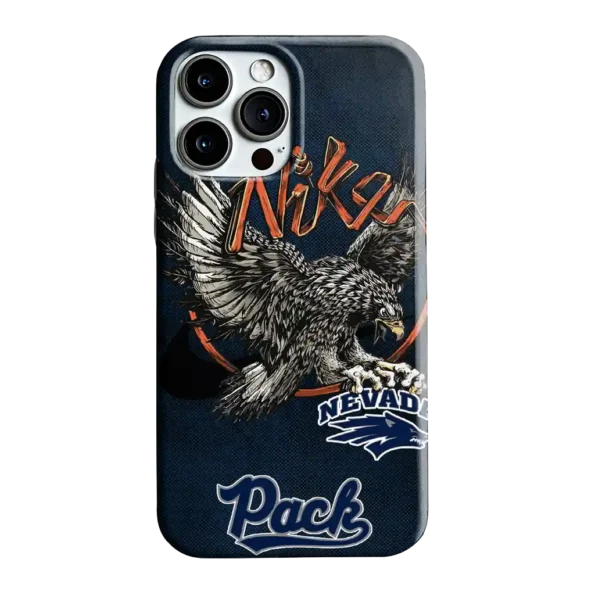 nevada wolf pack eagle soar blue phone case best selling