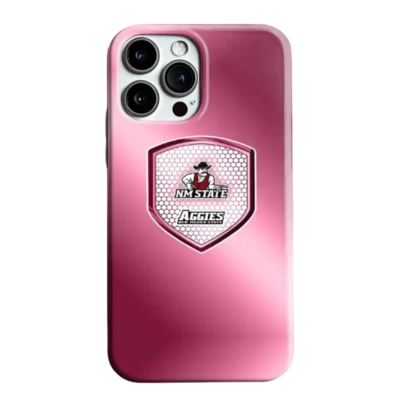 new mexico state aggies shield mesh crimson phone case best selling