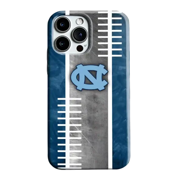 north carolina tar heels yard markers light blue gray phone case best selling