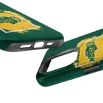 north-dakota-state-bison-brush-square-green-phone-case-best-selling.webp
