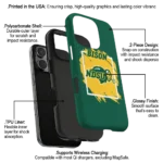 north-dakota-state-bison-brush-square-green-phone-case-best-selling.webp