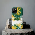 north-dakota-state-bison-brushstroke-clash-green-white-phone-case-best-selling.webp
