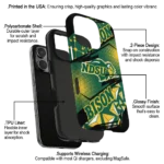 north-dakota-state-bison-jagged-flash-green-black-phone-case-best-selling.webp