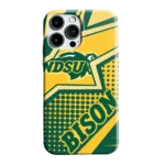 north-dakota-state-bison-star-outline-green-phone-case-best-selling.webp