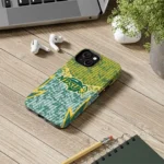 north-dakota-state-bison-striped-overlay-green-phone-case-best-selling.webp