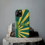 north-dakota-state-bison-sunburst-rays-green-phone-case-best-selling.webp