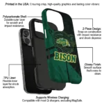 north-dakota-state-bison-web-overlay-green-phone-case-best-selling.webp