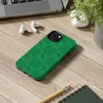 north-texas-mean-green-chevron-squares-green-phone-case-best-selling.webp