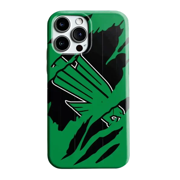 north texas mean green claw scar green black phone case best selling