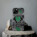 north-texas-mean-green-superman-emblem-burst-gray-phone-case-best-selling.webp