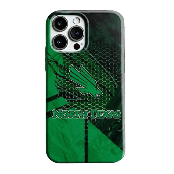 north texas mean green web overlay green phone case best selling