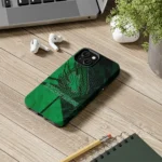 north-texas-mean-green-web-overlay-green-phone-case-best-selling.webp