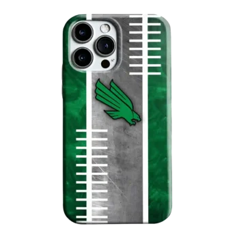 North Texas Mean Green Yard Markers Green Gray Phone Case