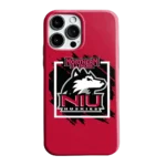 northern-illinois-huskies-brush-square-red-phone-case-best-selling.webp