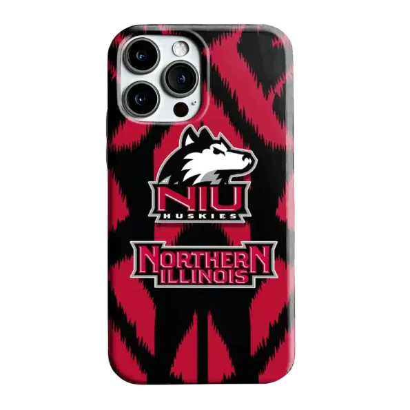 northern illinois huskies chevron zigzag red phone case best selling