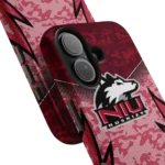 northern-illinois-huskies-striped-overlay-red-phone-case-best-selling.webp