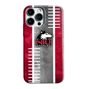 Northern Illinois Huskies Yard Markers Red Gray Phone Case