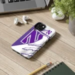 northwestern-wildcats-armor-streaks-purple-phone-case-best-selling.webp